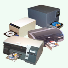 ADR Inkjet en Thermische printers - adr hurricane pc connected cd dvd print kopieer robot netwerk aansluiting kopieerbeveiliging optioneel