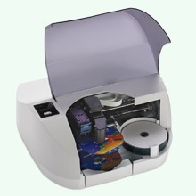 Bravo SE DVD/CD Autoprinter - zelf cd dvd bedrukken inkjet autoprinters automatisch printen witte printable disks