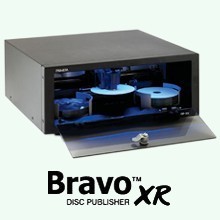 Bravo XR duplicator/printer - bravo xr robot printer duplicator automatisch produceren cd-r dvd disks